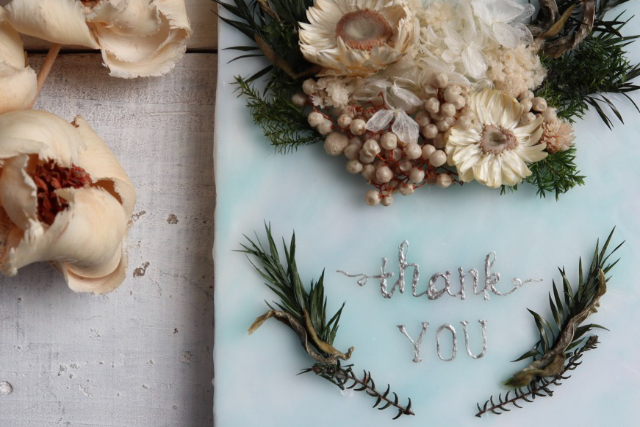 青山・表参道・キャンドル作り】ウェルカムボードレッスン」の体験