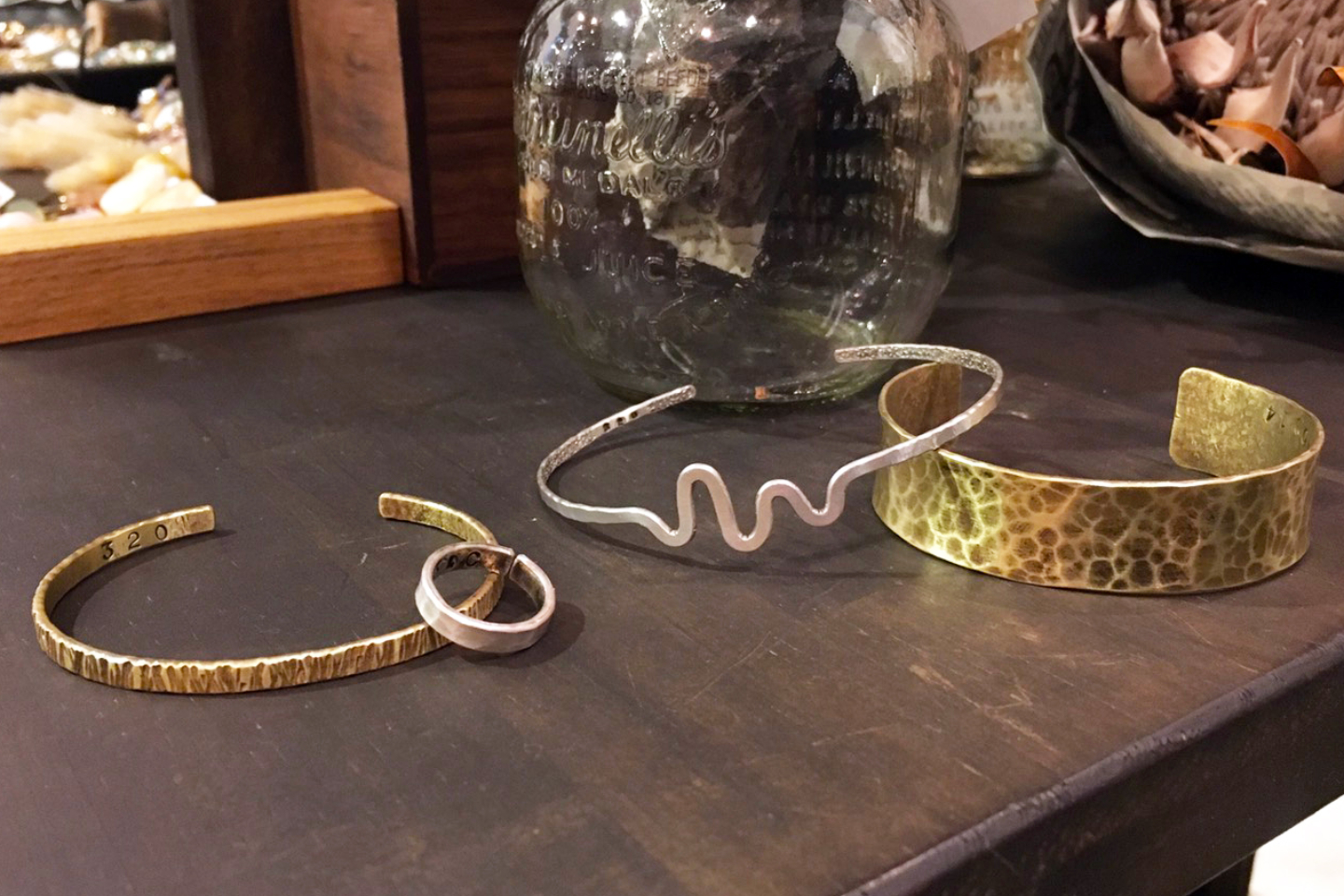岐阜市・シルバー＆真鍮アクセサリー作り】1から制作！オリジナルの