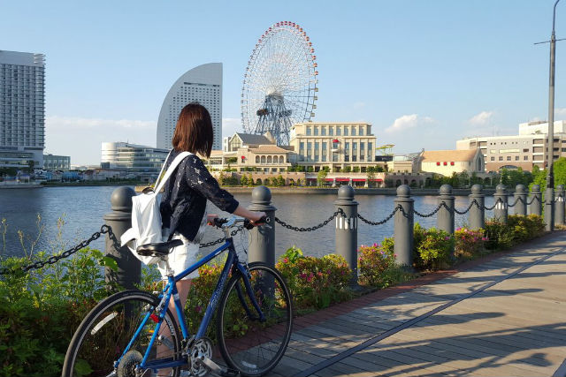 横浜 自転車 観光