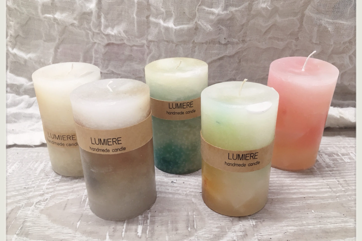 大阪・キャンドル作り】幻想的な仕上がりに。グラデーションキャンドル