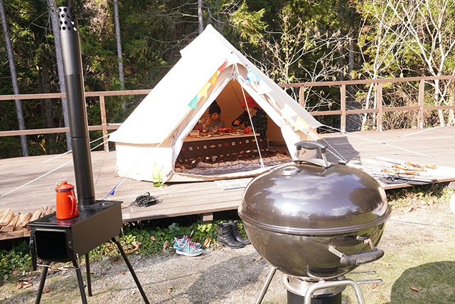 山口・周南・グランピング】アメリカンBBQ付きグランピング体験」の